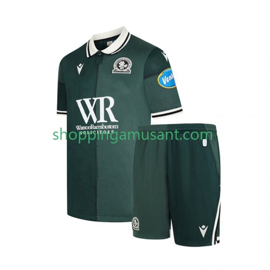 Maillot de Foot Blackburn Rovers Enfant Neutre 2025-2026 Manche Courte