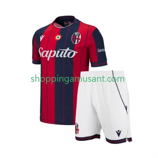 Maillot de Foot Bologna Enfant Domicile 2025-2026 Manche Courte