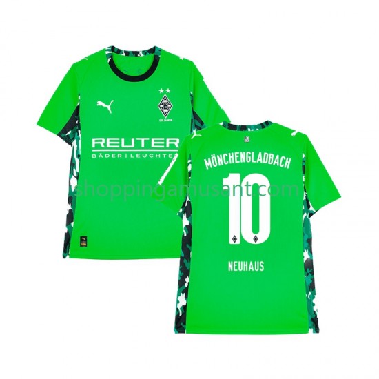 Maillot de Foot Russie Bo Monchengladbach Florian Neuhaus 10 Homme Extérieur 2025-2026 Manche Courte
