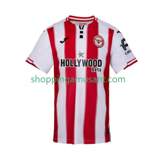 Maillot de Foot Brentford Homme Domicile 2025-2026 Manche Courte