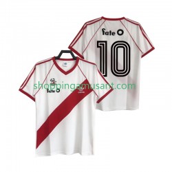 Maillot de Foot CA River Plate 10 1986 Rétro Homme Domicile Manche Courte