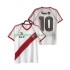 Maillot de Foot CA River Plate 10 1986 Rétro Homme Domicile Manche Courte