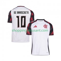 Maillot de Foot CR Flamengo Giorgian de Arrascaeta 10 Homme Extérieur 2025-2026 Manche Courte
