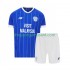 Maillot de Foot Cardiff City Homme Domicile 2025-2026 Manche Courte