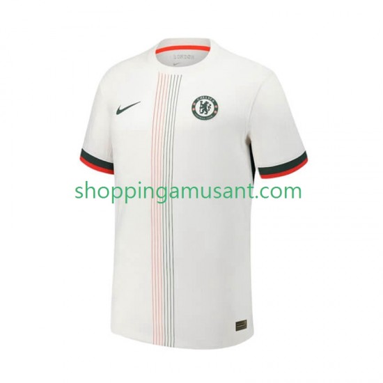 Maillot de Foot Chelsea Homme Extérieur 2025-2026 Manche Courte