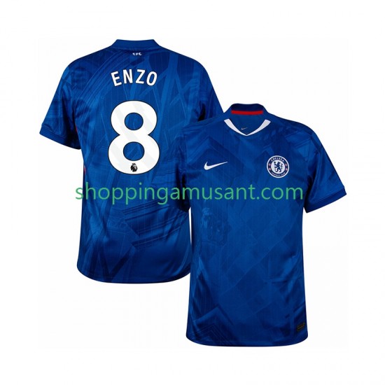 Maillot de Foot Chelsea Enzo Fernandez 8 Homme Domicile 2025-2026 Manche Courte