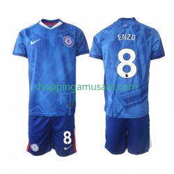 Maillot de Foot Chelsea Enzo Fernandez 8 Enfant Domicile 2025-2026 Manche Courte