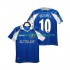 Maillot de Foot Chelsea HUGHES 10 1997 Rétro Homme Domicile 1999 Manche Courte