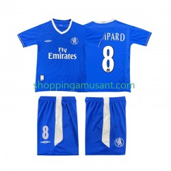 Maillot de Foot Chelsea LAMPARD 8 2003 2005 Rétro Enfant Domicile Manche Courte