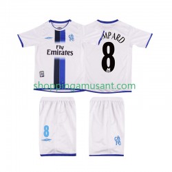 Maillot de Foot Chelsea LOMPARD 8 2003 Rétro Enfant Extérieur 2004 Manche Courte