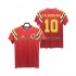 Maillot de Foot Colombie VALDERRAMA 10 1990 Rétro Homme Extérieur Manche Courte