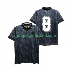 Maillot de Foot Angleterre 8 1990 Rétro Homme Extérieur Manche Courte
