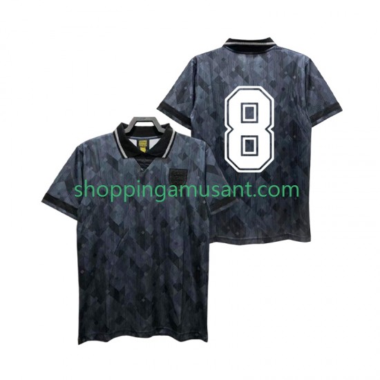Maillot de Foot Angleterre 8 1990 Rétro Homme Extérieur Manche Courte