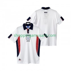 Maillot de Foot Angleterre Rétro Homme Domicile 1998 Manche Courte