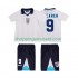 Maillot de Foot Angleterre SHEARER 9 1996 Rétro Enfant Domicile Manche Courte
