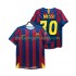 Maillot de Foot FC Barcelone Lionel Messi 30 Champions League 2005 Rétro Homme Domicile 2006 Manche Courte