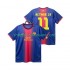 Maillot de Foot FC Barcelone Neymar JR 11 2012 2013 Rétro Homme Domicile Manche Courte