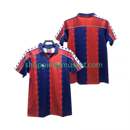 Maillot de Foot FC Barcelone 1992 1995 Rétro Homme Domicile Manche Courte