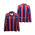 Maillot de Foot FC Barcelone 1996 1997 Rétro Homme Domicile Manche Longue