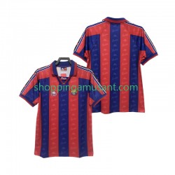 Maillot de Foot FC Barcelone 1996 1997 Rétro Homme Domicile Manche Courte
