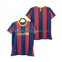 Maillot de Foot FC Barcelone Rétro Homme Domicile 2011 2010 Manche Courte