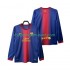 Maillot de Foot FC Barcelone 2012 2013 Rétro Homme Domicile Manche Longue