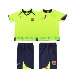 Maillot de Foot FC Barcelone 2005 Rétro Enfant Extérieur 2006 Manche Courte