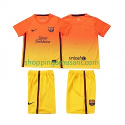 Maillot de Foot FC Barcelone 2012 2013 Rétro Enfant Extérieur Manche Courte