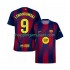 Maillot de Foot FC Barcelone Robert Lewandowski 9 Homme Domicile 2025-2026 Manche Courte