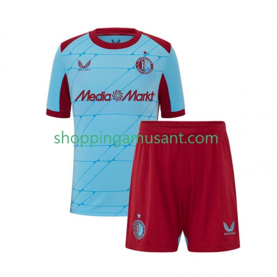 Maillot de Foot Feyenoord Rotterdam Enfant Neutre 2025-2026 Manche Courte