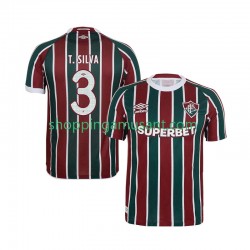Maillot de Foot Fluminense Thiago Silva 3 Homme Domicile 2025-2026 Manche Courte