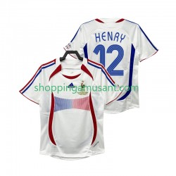 Maillot de Foot France Henry 12 Rétro Homme Extérieur 2006 Manche Courte