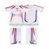 Maillot de Foot France Rétro Enfant Extérieur 2006 Manche Courte