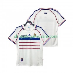 Maillot de Foot France Rétro Homme Extérieur 1998 Manche Courte