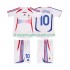 Maillot de Foot France ZIDANE 10 Rétro Enfant Extérieur 2006 Manche Courte