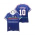 Maillot de Foot France ZIDANE 10 Rétro Homme Domicile 1998 Manche Courte