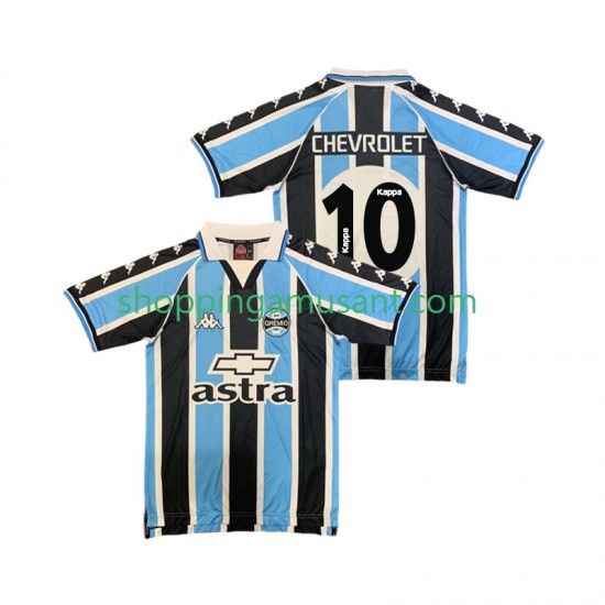 Maillot de Foot Gremio Chevrolet 10 2000 Rétro Homme Domicile Manche Courte