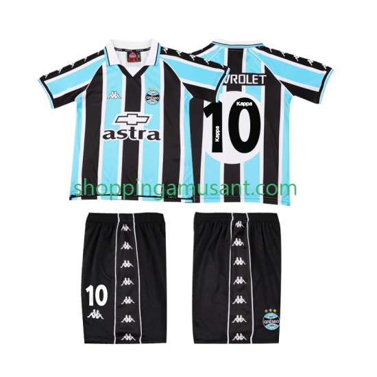 Maillot de Foot Gremio Chevrolet 10 2000 Rétro Enfant Domicile Manche Courte