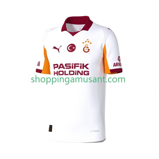 Maillot de Foot Galatasaray Homme Extérieur 2025-2026 Manche Courte
