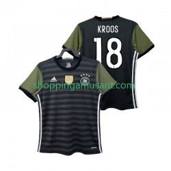 Maillot de Foot Allemagne KROOS 18 2016 Rétro Homme Extérieur Manche Courte