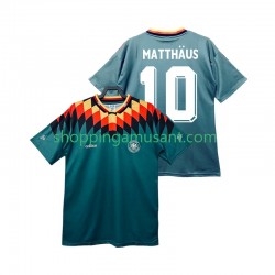 Maillot de Foot Allemagne MATTHAUS 10 Rétro Homme Extérieur 1994 Manche Courte