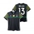 Maillot de Foot Allemagne MULLER 13 2016 Rétro Homme Extérieur Manche Courte