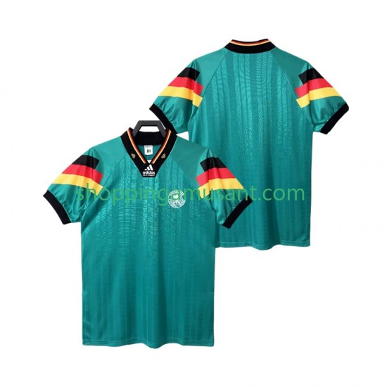 Maillot de Foot Allemagne 1992 Rétro Homme Extérieur Manche Courte