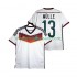 Maillot de Foot Allemagne MULLER 13 2014 Rétro Homme Domicile Manche Courte