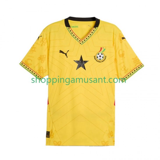 Maillot de Foot Ghana Homme Extérieur 2025 Manche Courte