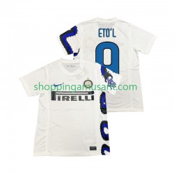 Maillot de Foot Inter Milan ETOL 9 Rétro Homme Extérieur 2011 2010 Manche Courte