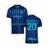 Maillot de Foot Inter Milan Hakan Calhanoglu 20 Homme Domicile 2025-2026 Manche Courte