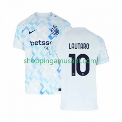 Maillot de Foot Inter Milan Lautaro Martinez 10 Homme Extérieur 2025-2026 Manche Courte