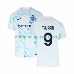 Maillot de Foot Inter Milan Marcus Thuram 9 Homme Extérieur 2025-2026 Manche Courte
