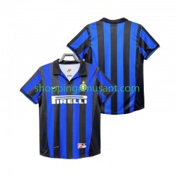 Maillot de Foot Inter Milan Rétro Homme Domicile 1999 1998 Manche Courte